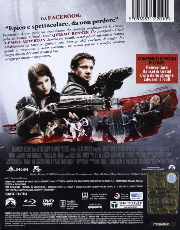 Hansel & Gretel: Witch Hunters (Hansel i Gretel: Łowcy Czarownic) (steelbook) [Blu-Ray]+[DVD]