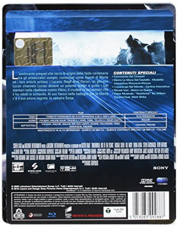 Underworld: Rise of the Lycans (Underworld: Bunt lykanów) (steelbook) [Blu-Ray]