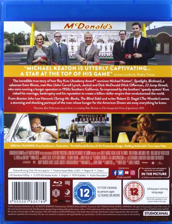 The Founder (McImperium) [Blu-Ray]