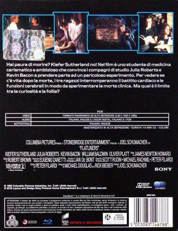 Flatliners (Linia życia) (steelbook) [Blu-Ray]