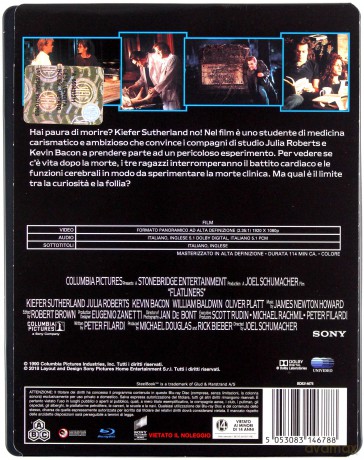 Flatliners (Linia życia) (steelbook) [Blu-Ray]