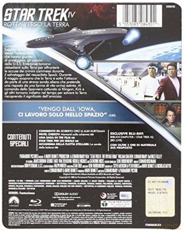 Star Trek IV: The Voyage Home (Star Trek IV: Powrót na Ziemię) (steelbook) [Blu-Ray]