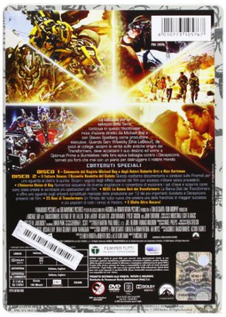 Transformers: Revenge of the Fallen (Transformers: Zemsta upadłych) (steelbook) [2DVD]