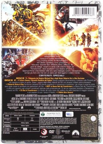 Transformers: Revenge of the Fallen (Transformers: Zemsta upadłych) (steelbook) [2DVD]