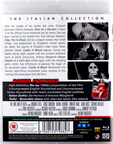 The Long Hair of Death [Blu-Ray]