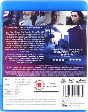 I Am Not A Serial Killer [Blu-Ray]