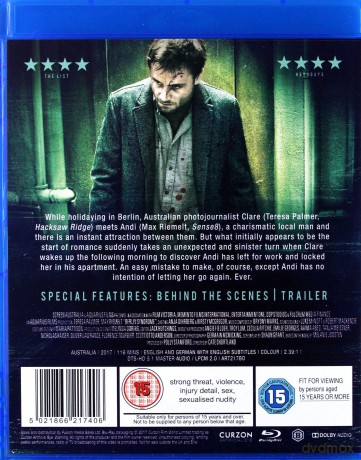 Berlin Syndrome [Blu-Ray]