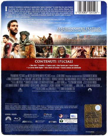 Ben-Hur (steelbook) [Blu-Ray]
