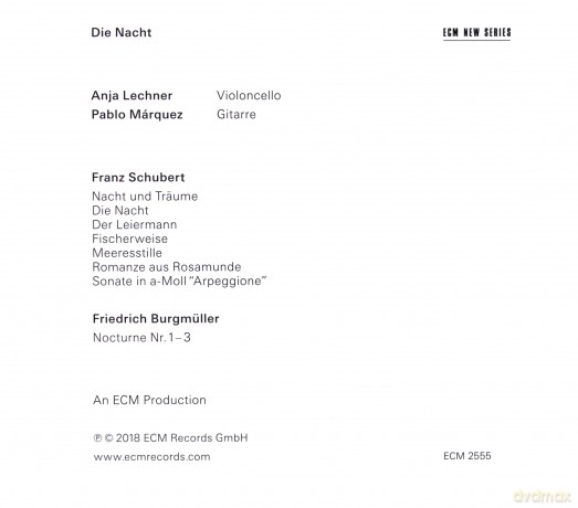 Anja Lechner: Die Nacht [CD]