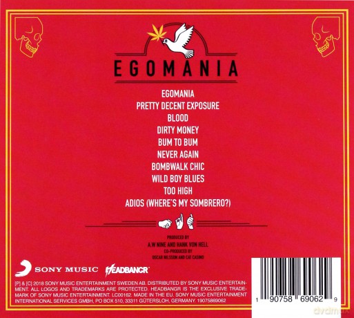 Hank von Hell: Egomania [CD]
