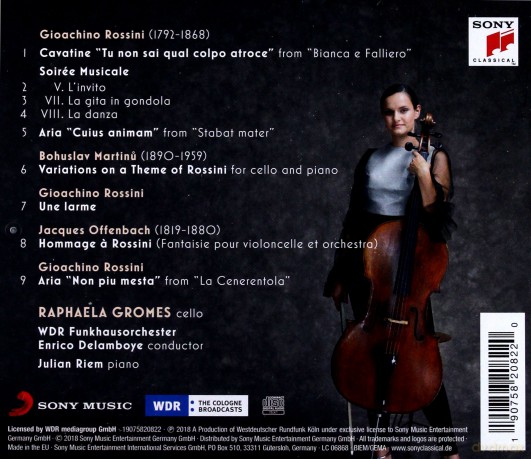 Raphaela Gromes: Hommage Rossini [CD]
