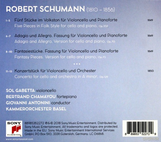 Sol Gabetta: Schumann [CD]