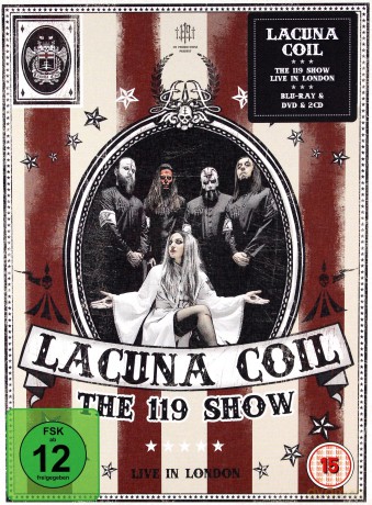 Lacuna Coil: The 119 Show - Live In London (digipack) [Blu-Ray]+[DVD]+[2CD]