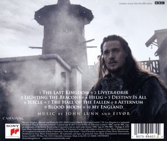 The Last Kingdom soundtrack (John Lunn) [CD]