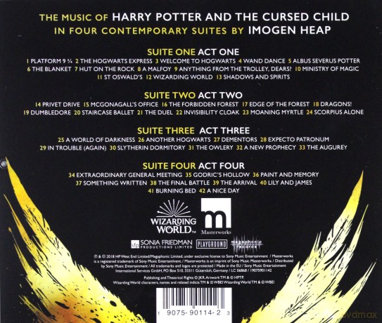 Imogen Heap: The Music of Harry Potter and the Cursed Child - In Four Contemporary Suites [CD]