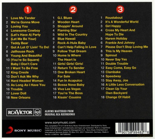 Elvis Presley: The Real... Elvis Presley At the Movies [3CD]