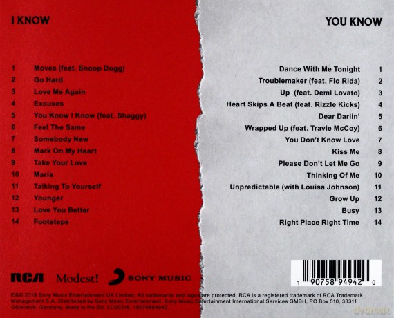 Olly Murs: You Know I Know (Deluxe) [2CD]