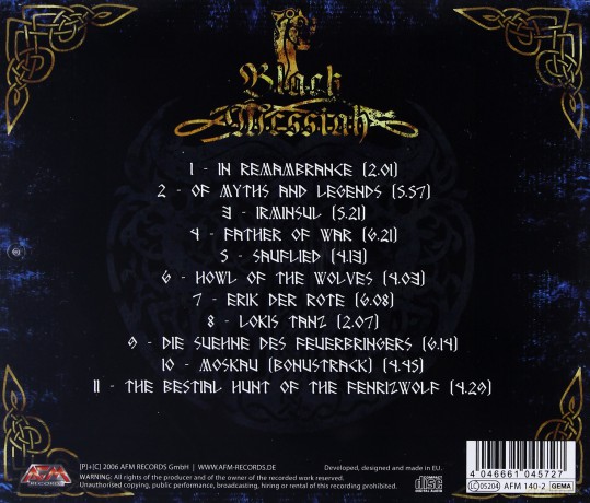 Black Messiah: Of Myths And Legends [CD]