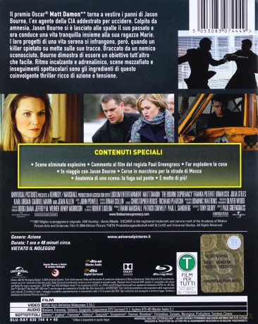 The Bourne Supremacy (Krucjata Bourne'a) (steelbook) [Blu-Ray]