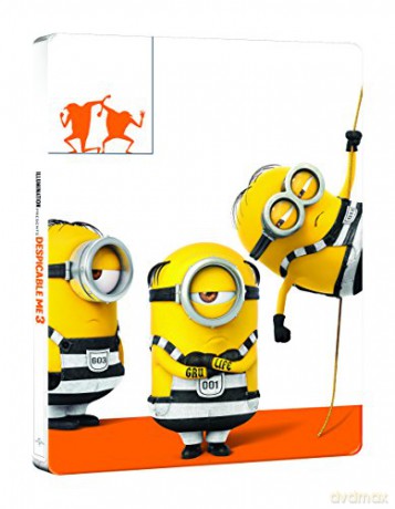 Despicable Me 3 (Gru, Dru i Minionki) (steelbook) [Blu-Ray]+[DVD]