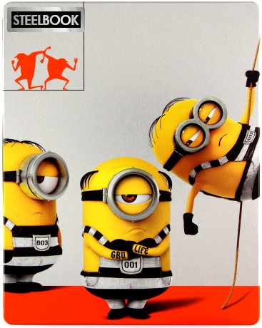 Despicable Me 3 (Gru, Dru i Minionki) (steelbook) [Blu-Ray]+[DVD]