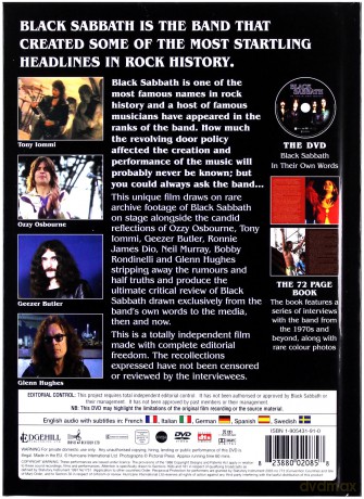 Black Sabbath: In Their Own Words [DVD]