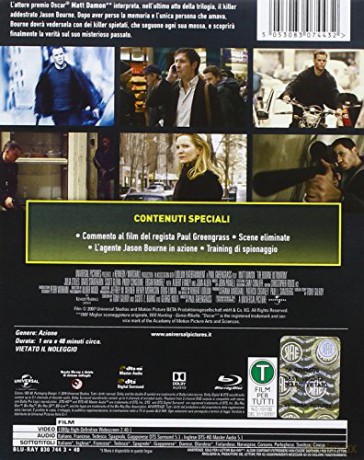 The Bourne Ultimatum (Ultimatum Bourne'a) (steelbook) [Blu-Ray]