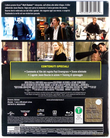 The Bourne Ultimatum (Ultimatum Bourne'a) (steelbook) [Blu-Ray]