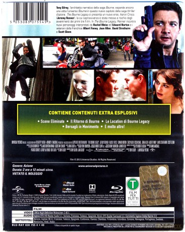 The Bourne Legacy (Dziedzictwo Bournea) (steelbook) [Blu-Ray]