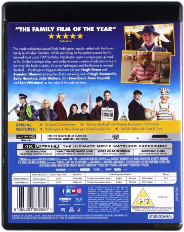 Paddington 2 [Blu-Ray 4K]+[Blu-Ray]