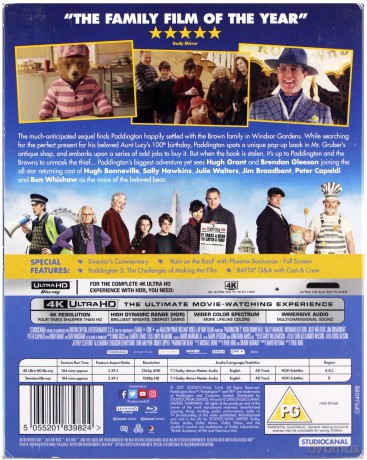 Paddington 2 [Blu-Ray 4K]+[Blu-Ray]