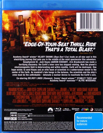 The Core (Jądro Ziemi) (AU) [Blu-Ray]