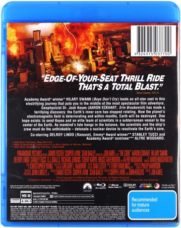 The Core (Jądro Ziemi) (AU) [Blu-Ray]