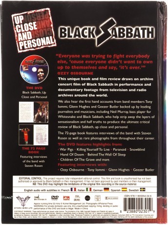 Black Sabbath: Up Close And Personal [DVD]
