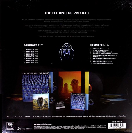 Jean-Michel Jarre: Equinoxe Infinity (Deluxe) [BOX] [2xWinyl]+[2CD]