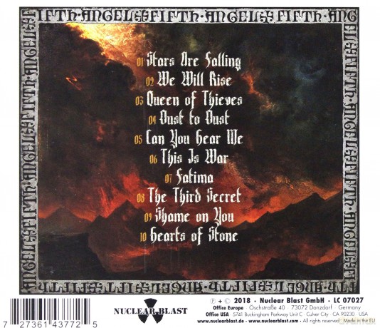 Fifth Angel: The Third Secret [CD]