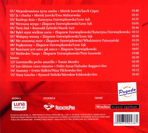 Tercet Egzotyczny: Nieposkromiona Życia Samba (digipack) [CD]