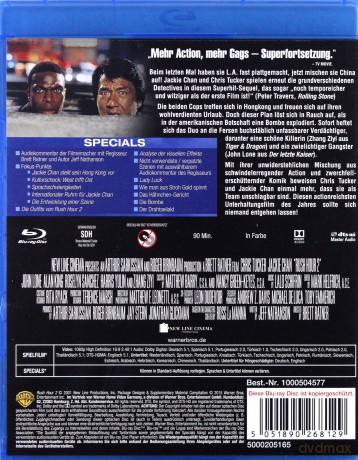 Godziny szczytu 2 [Blu-Ray]