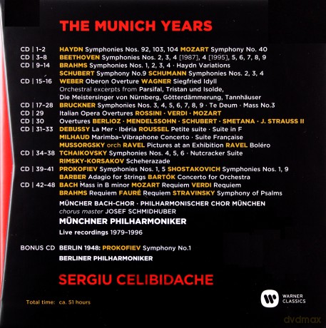Sergiu Celibidache: Celibidache: The Munich Years [BOX] [49CD]