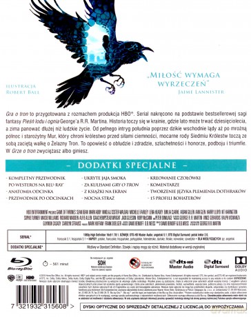 Gra o Tron Sezon 1 (Edycja Limitowana) [5xBlu-Ray]