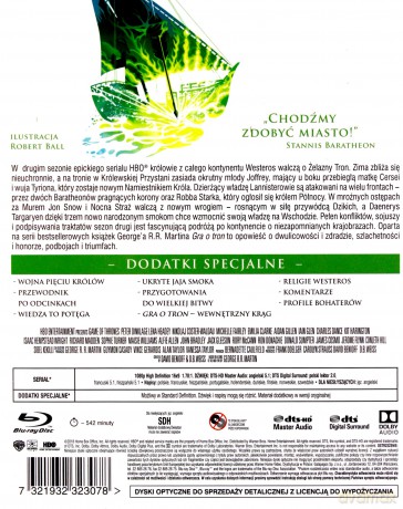 Gra o Tron Sezon 2 (Edycja Limitowana) [5xBlu-Ray]