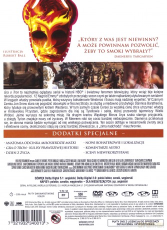 Gra o Tron Sezon 5 (Edycja Limitowana) [5DVD]