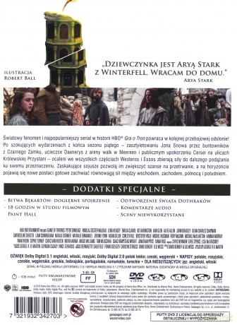 Gra o Tron Sezon 6 (Edycja Limitowana) [5DVD]