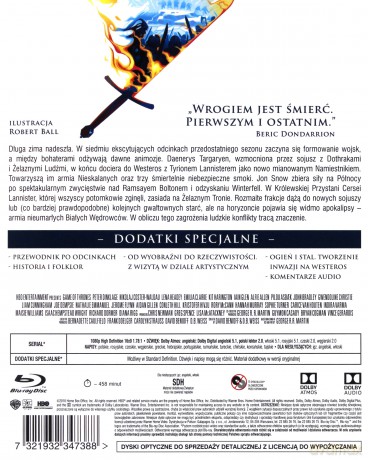 Gra o Tron Sezon 7 (Edycja Limitowana) [4xBlu-Ray]
