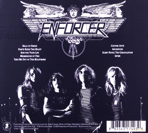 Enforcer: Death By Fire (digipack) [CD]