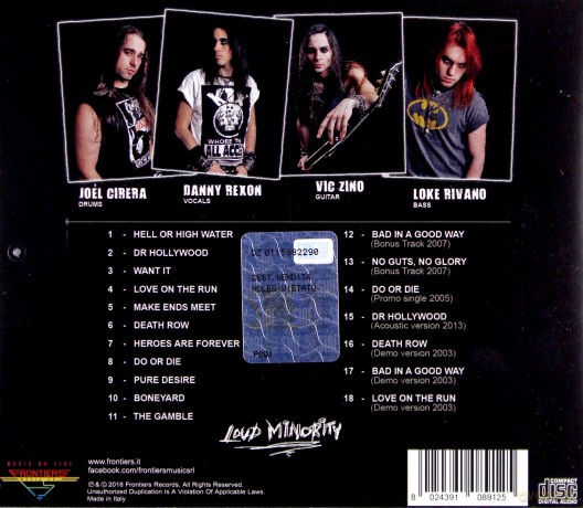 Crazy Lixx: Loud Minority [CD]