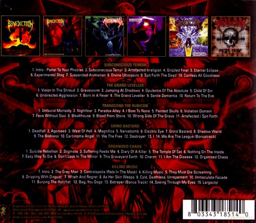 Benediction: The Nuclear Blast Recordings [6CD]