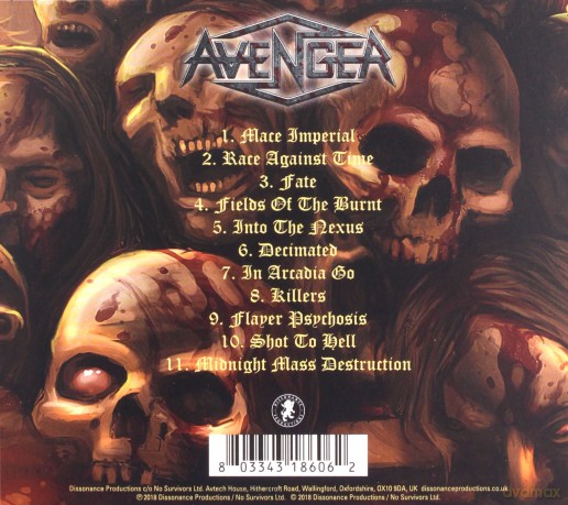 Avenger: The Slaughter Never Stops (digipack) [CD]