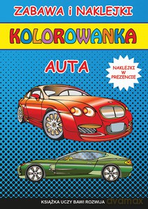 Kolorowanka. Auta - Krzysztof Tonder [KSIĄŻKA]