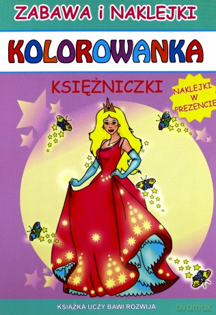 Kolorowanka. Księżniczki - Olga Perlińska [KSIĄŻKA]